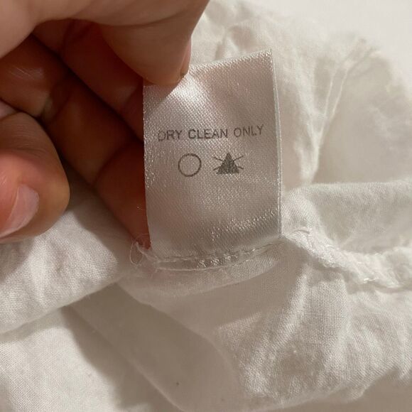 ASTR The Label White Lace Trim Dress • Silk Blend • Size S • Bridal Shower / Gra - Picture 6 of 8